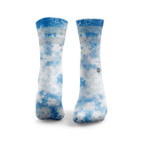 Tie Dye Glitzer Socken