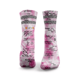 Motivations Reflektierende 2-Streifen Laufsocken