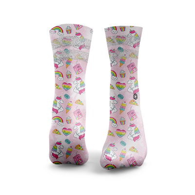 Einhorn Tie Dye Glitzer Socken