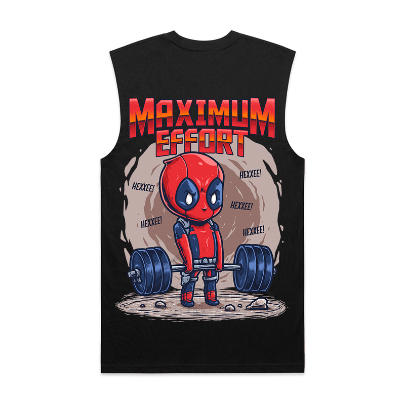 Maximale Anstrengung - Muskelshirt