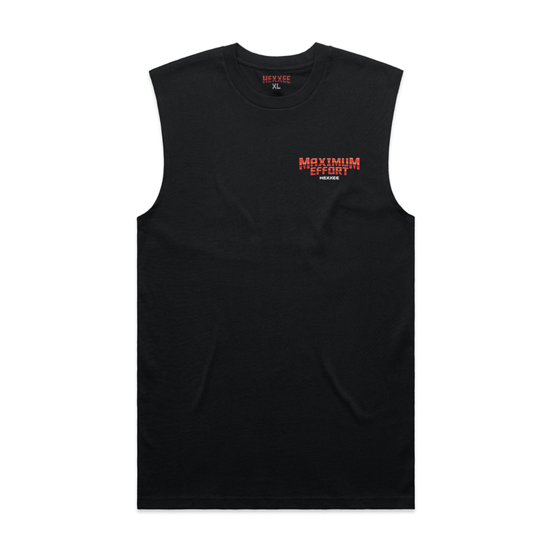 Maximale Anstrengung - Muskelshirt
