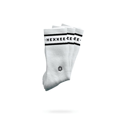 Weiße 2Lines Padel Socken X3