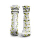 Baby Dino Reflektierende 2-Streifen Laufsocken