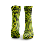 Wirbel Reflektierende 2-Streifen Laufsocken