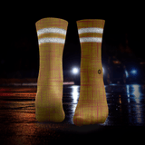 Gitterskizze Reflektierende 2-Streifen Laufsocken