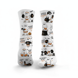 Halloween WOD Charaktere Crew Socken von HEXXEE