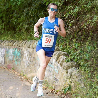 Motivations Reflektierende 2-Streifen Laufsocken