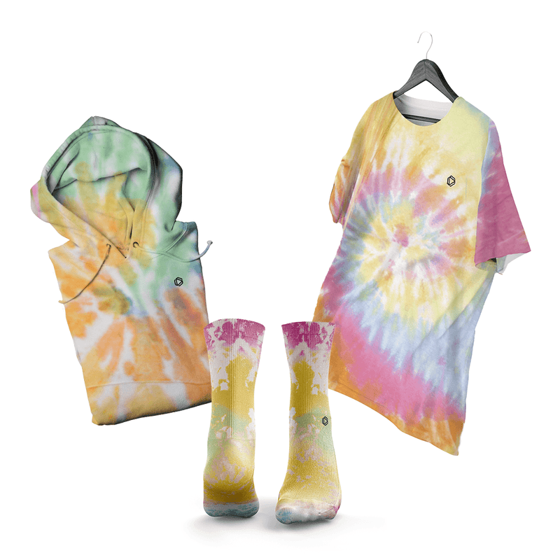 Aurora Tie Dye Kapuzenpullover