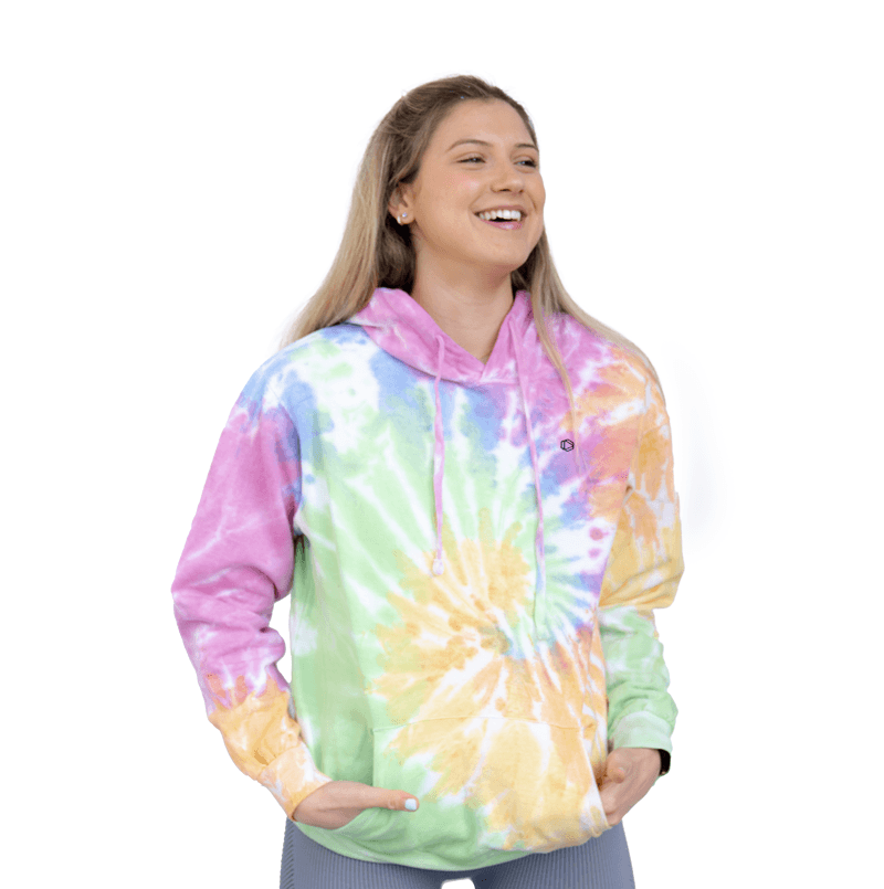 Aurora Tie Dye Kapuzenpullover