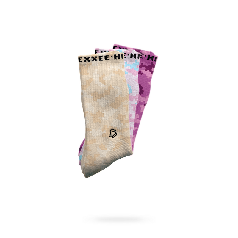 Halo Digital Camo Bündel (Rosa&Blau/Weiß/Lila)