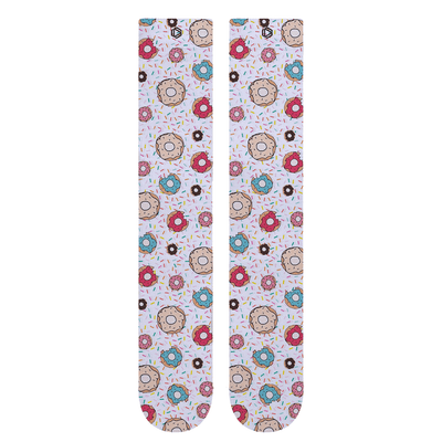 Donut Schneesocken