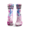 Gefrorenes Rosa & Blau