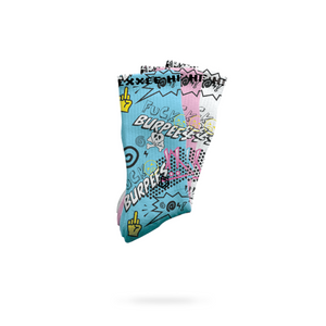F Burpees Halo Socken von HEXXEE