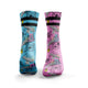 Rosa & Blau (Gemischte Socken)