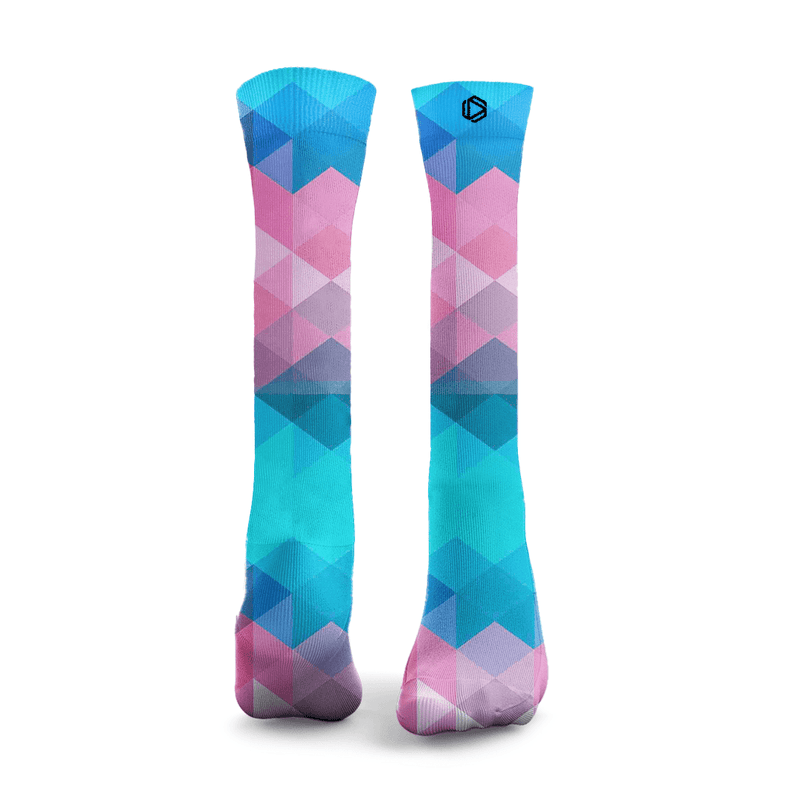 Geo Twist Gewichtheber Socken