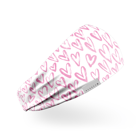 Rosa Herze Stirnband