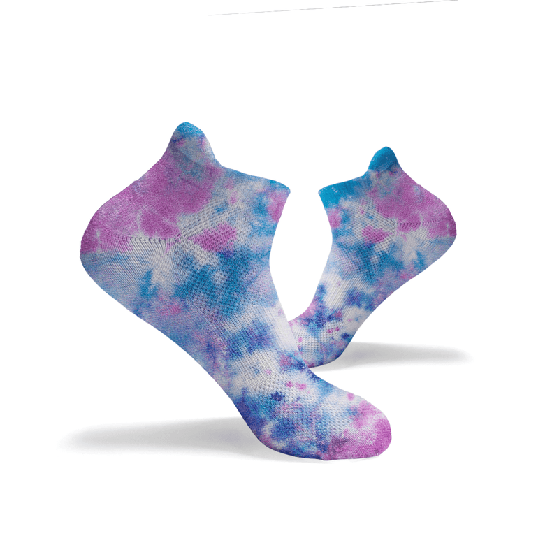 Tie Dye Mehrfarbige Knöchelsocken Bündel Pack