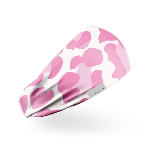 Leopard Pink Stirnband