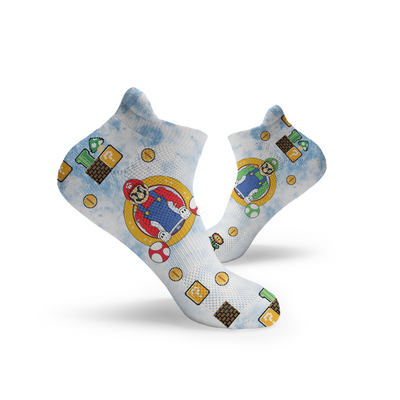 Mario Fitness Knöchelsocken
