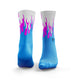 Dunkelrosa & Blau