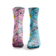 Rosa & Blau (Gemischte Socken)