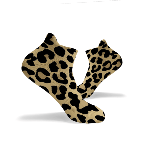 Leopardenmuster Knöchelsocken