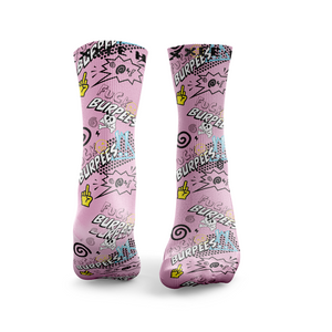 F Burpees Halo Socken von HEXXEE – Bild 2