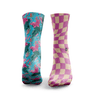 Rosa Creme & Blau