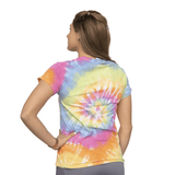 Regenbogen Wirbel Tie Dye T-Shirt