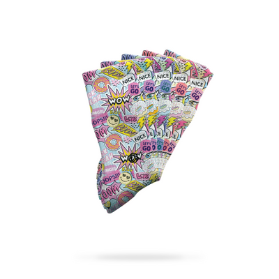 Aufkleber Bombe Socken