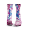 Gefrorenes Rosa & Blau