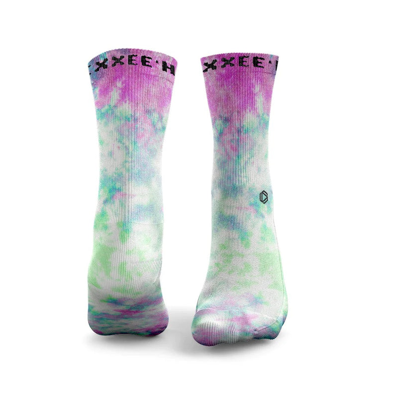 Halo Tie Dye Bündel (Rosa&Grün/Meergrün/Lila&Baby Blau)