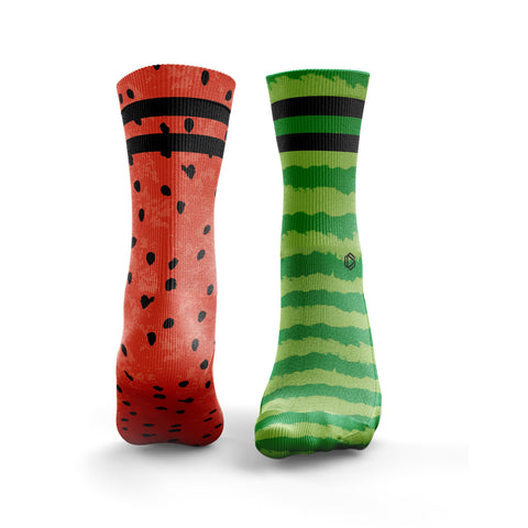 Verschiedene Wassermelonen Socken