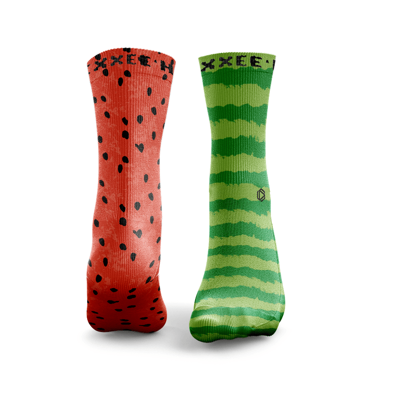 Wassermelone Ungerade Socken