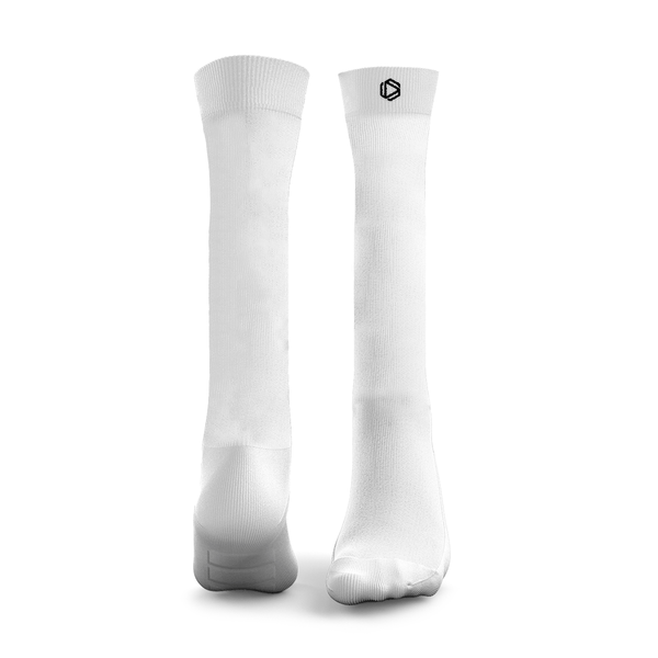 Weiße Gewichtheber Socken