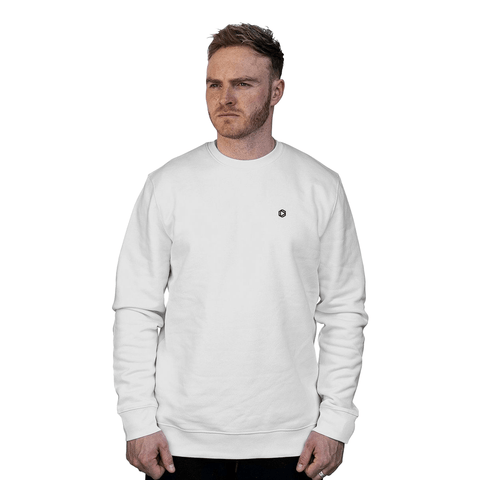 'Logo' HEXXEE Bio-Baumwoll-Pullover