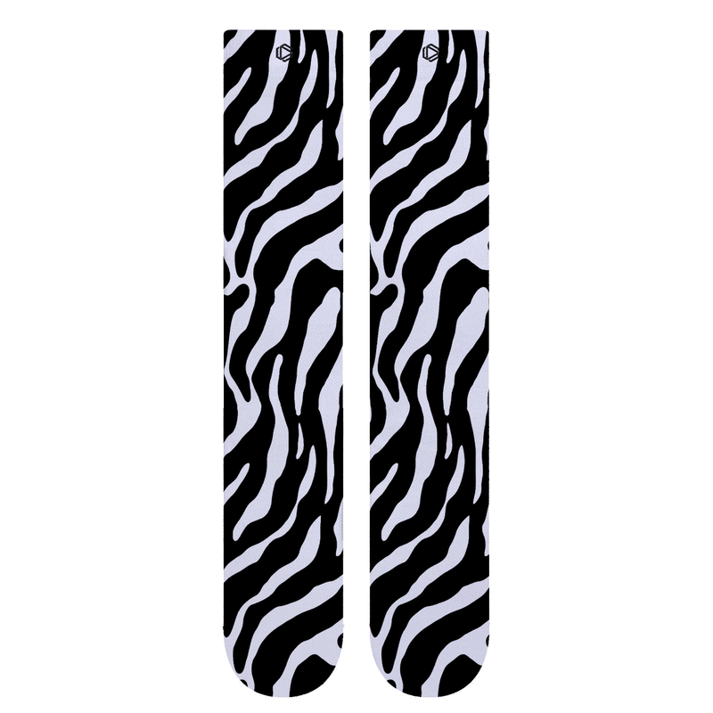 Zebra Schneesocken